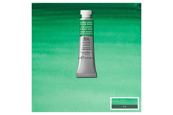 Watercolour proff 5ml Winsor Green, yell.shade 721